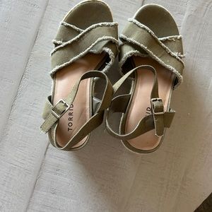 Wedge heel sandals
